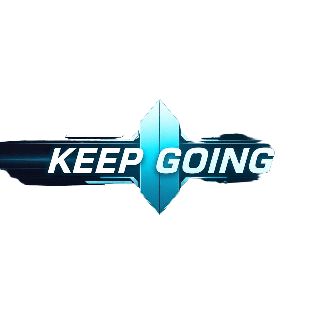 Inspirational Bold Arrow Icon with Teal and White Accent