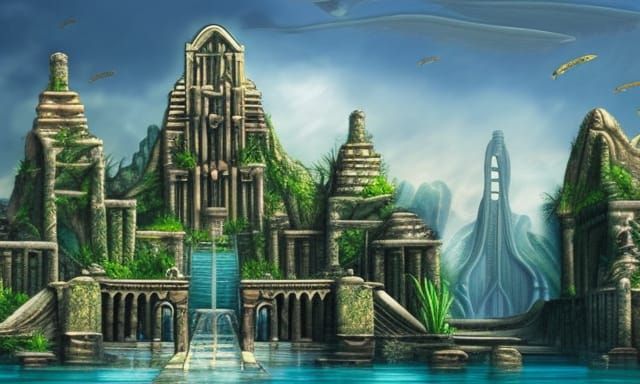 Envisioning the Lost City of Atlantis