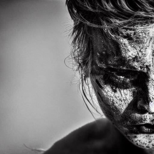 Intricate HDR Image of Pain and Darkness