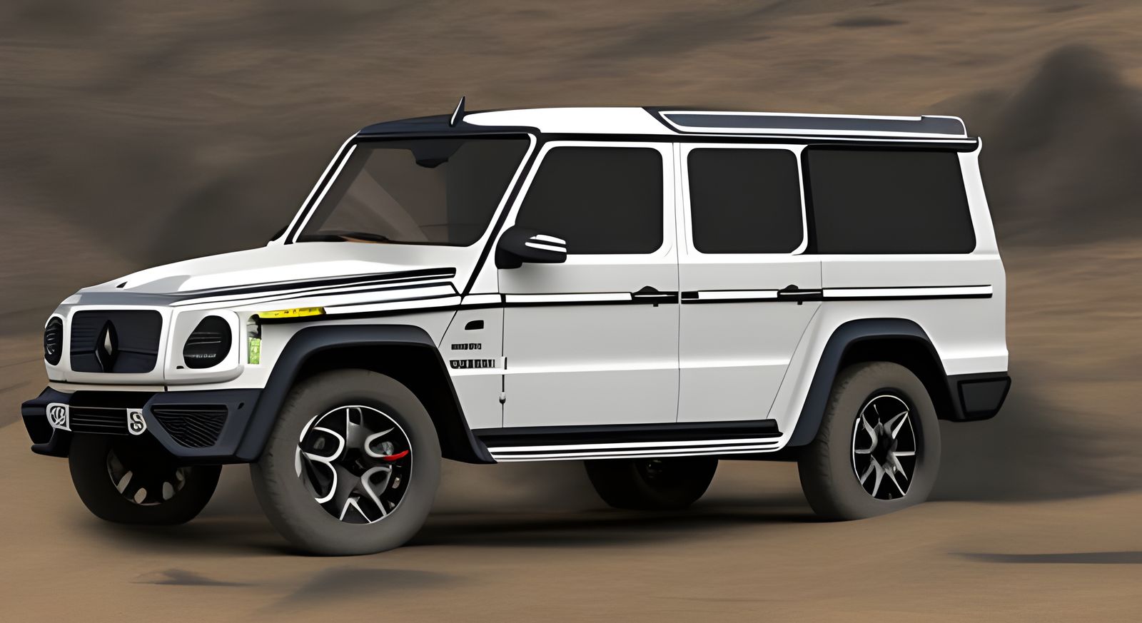 Photorealistic Mercedes G63