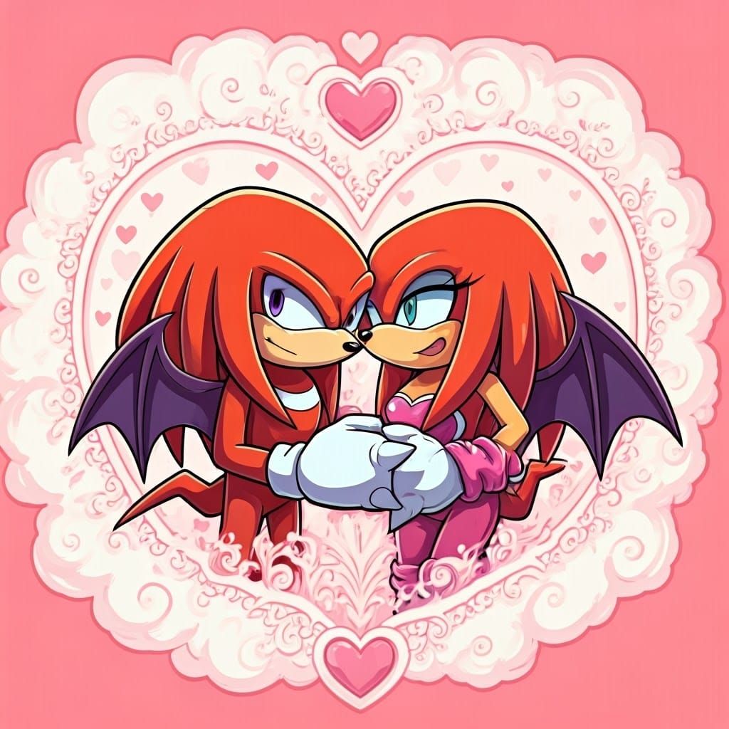 Sonic Heroes Celebrate Valentine's Day in Whimsical Style