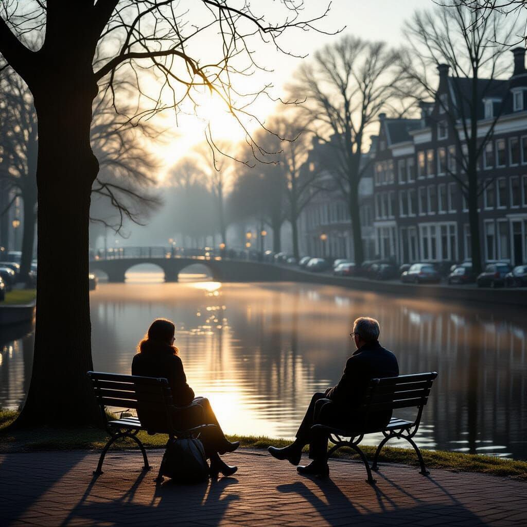 Still Morning Light Captured in Erwin Olaf Style