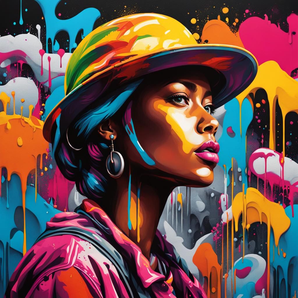 International Women's Day Graffiti Art