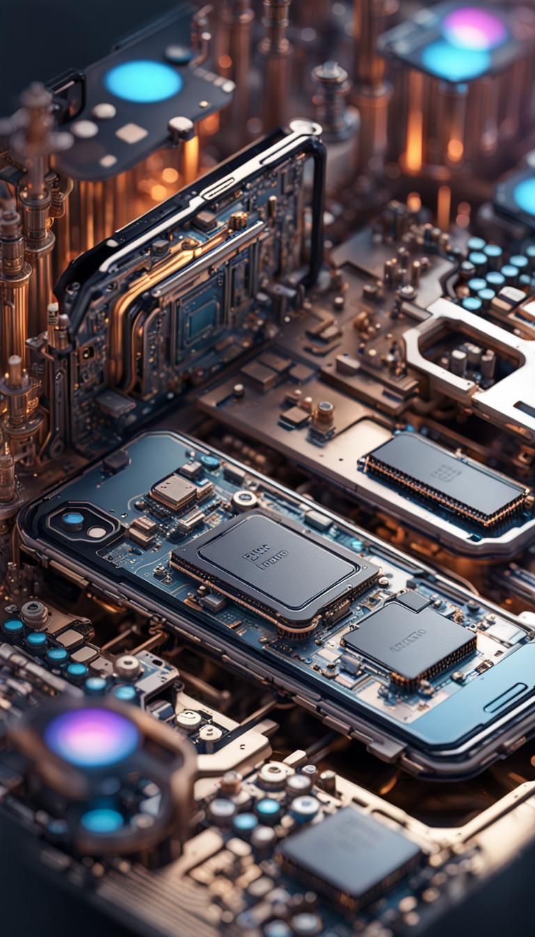 Mobile Phone Hardware Being Built by Tiny Robots