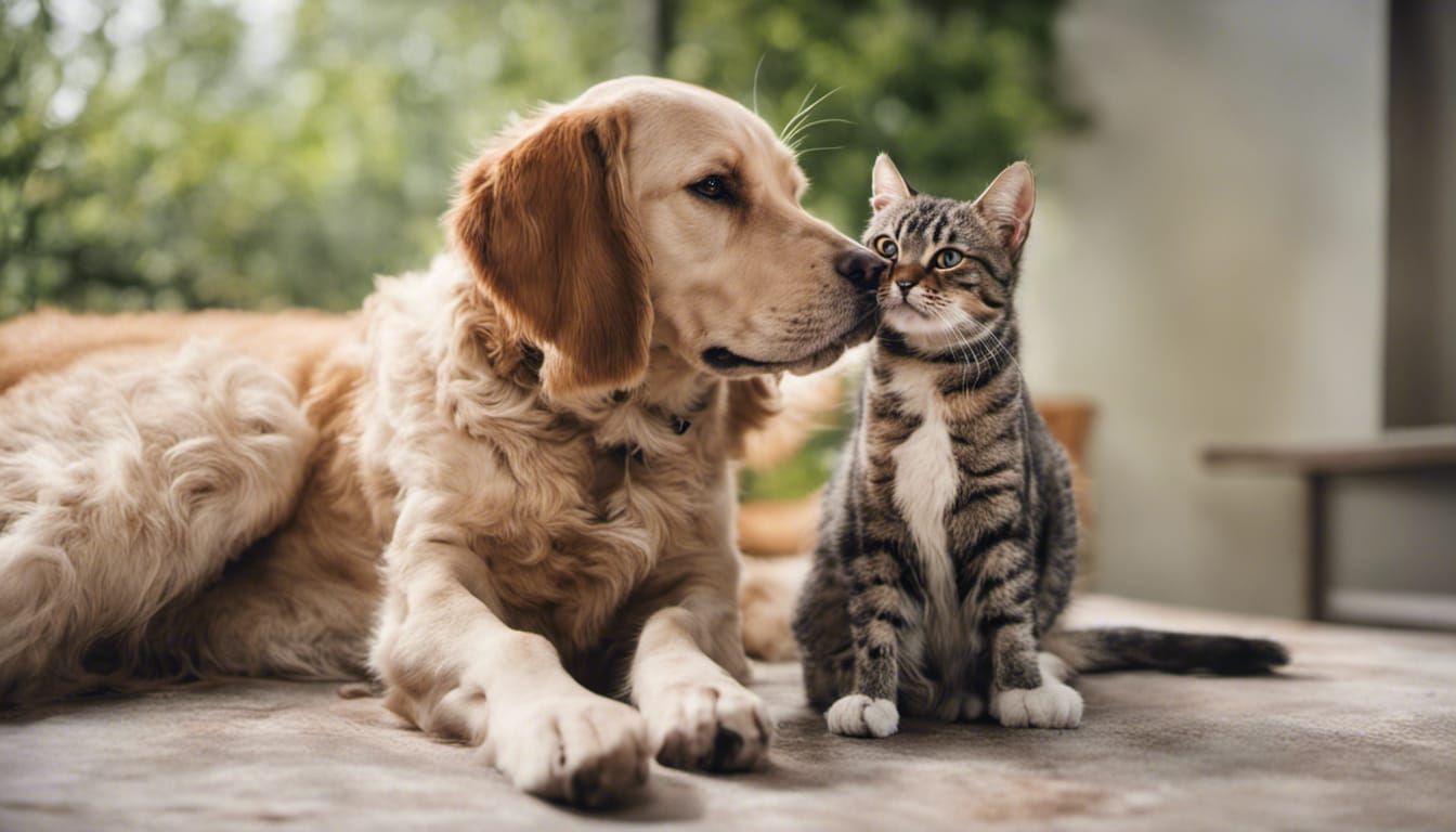 Dog and Cat Friendship