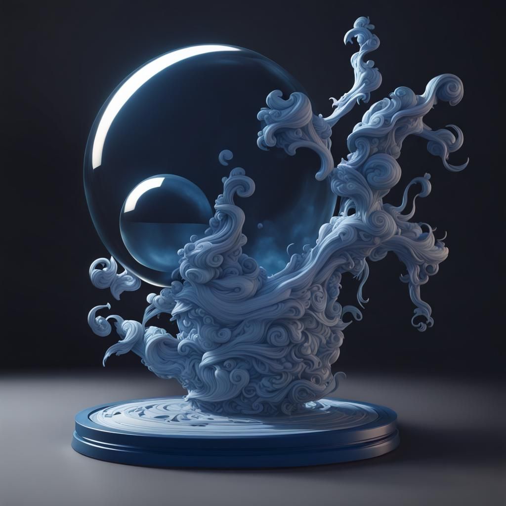 3D Software Showcase in Cel-Shaded Style