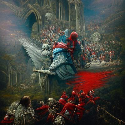 The last battle of the Templars