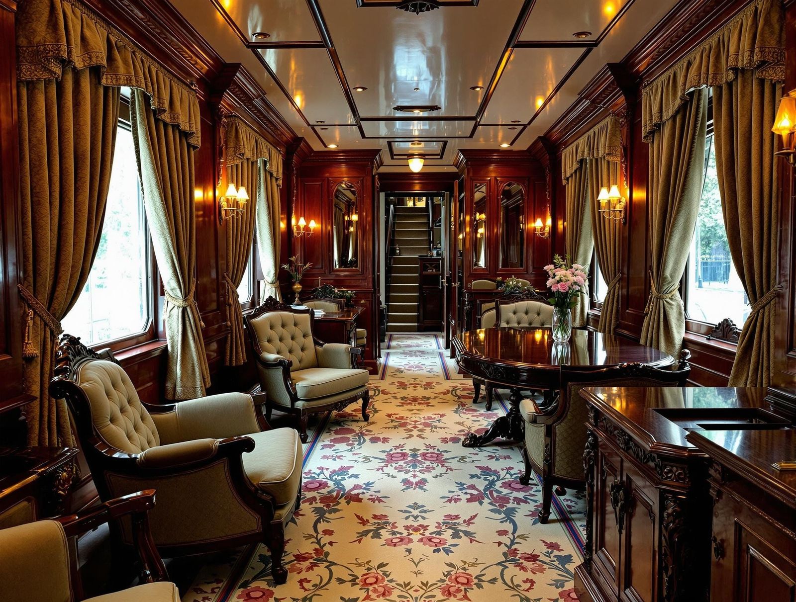 Victorian travel in style