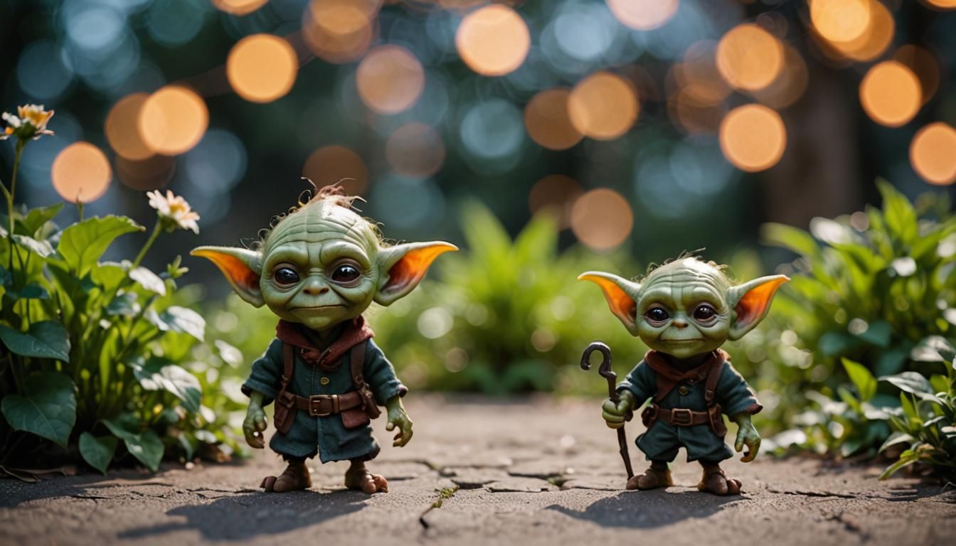 Adorable Goblin Portrait in Natural Light