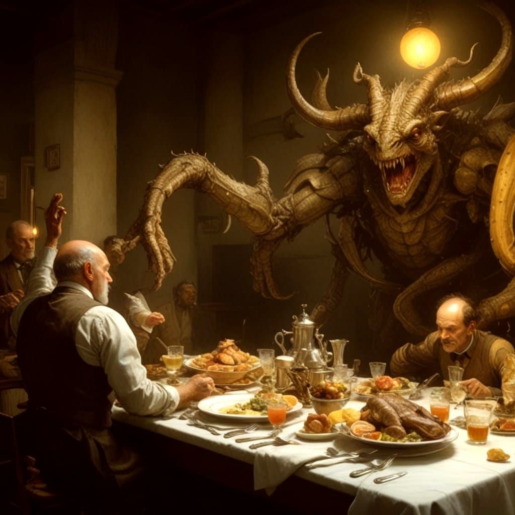 Kitchen dining room for Staff and Special Guests - The Big G...