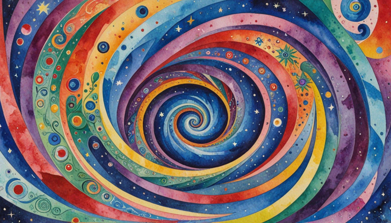 Swirling in space, an idea comes to life!