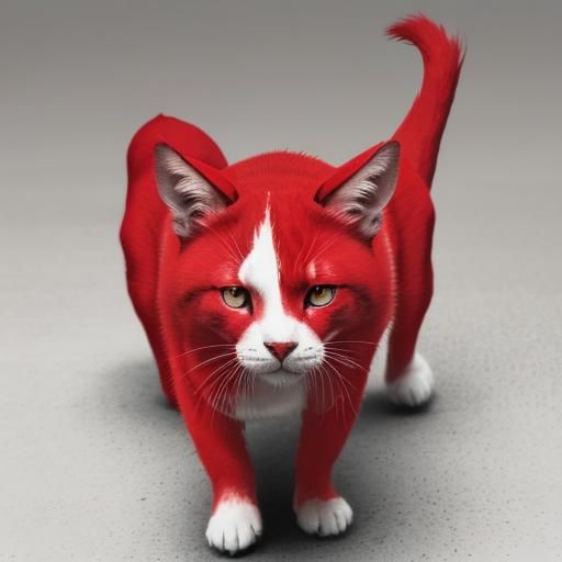 Striking Image of the Color Red