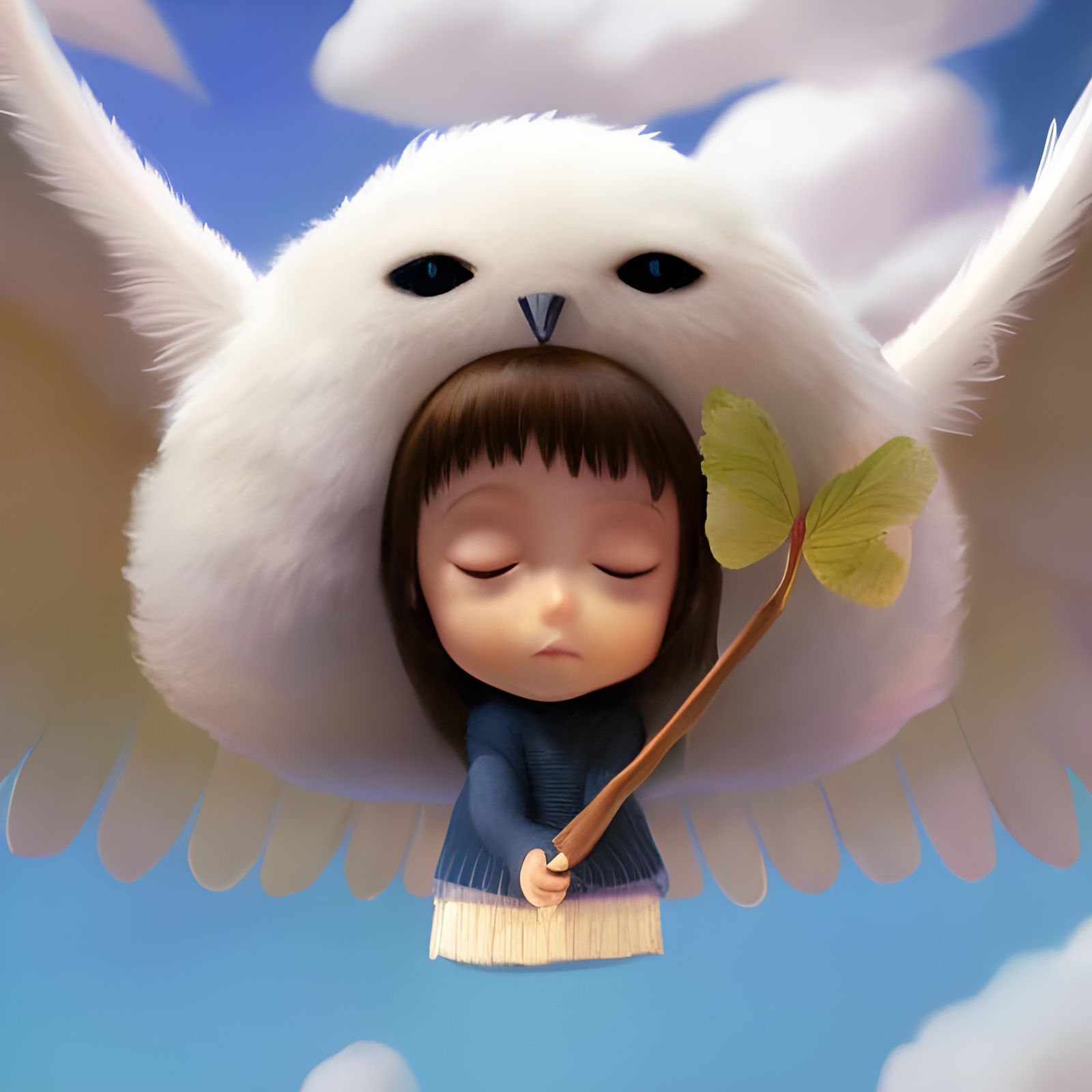 Butter Flies: A Whimsical Digital Painting
