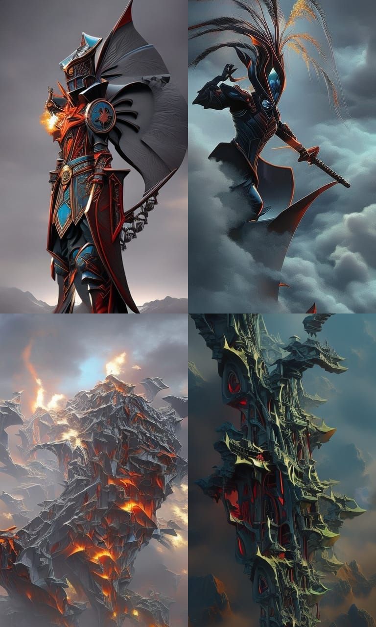 Dystopian Soldier Portrait with Cybernetic Gasmask