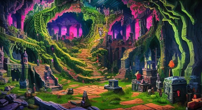 Necropolis Dungeon Lair Underworld