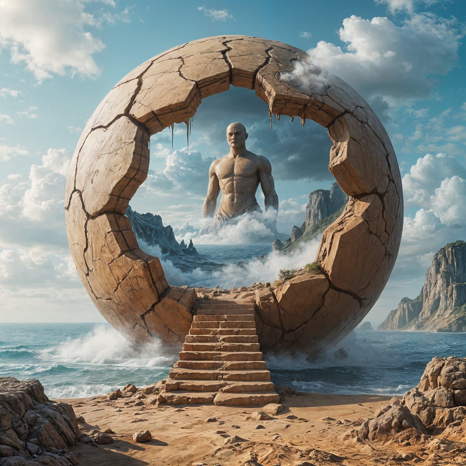 Surreal Clay World Reveals Fantasy Landscape