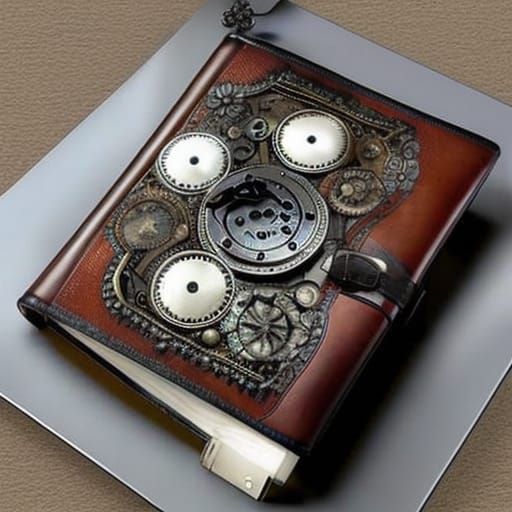 Intricate Steampunk Mechanisms in High Resolution