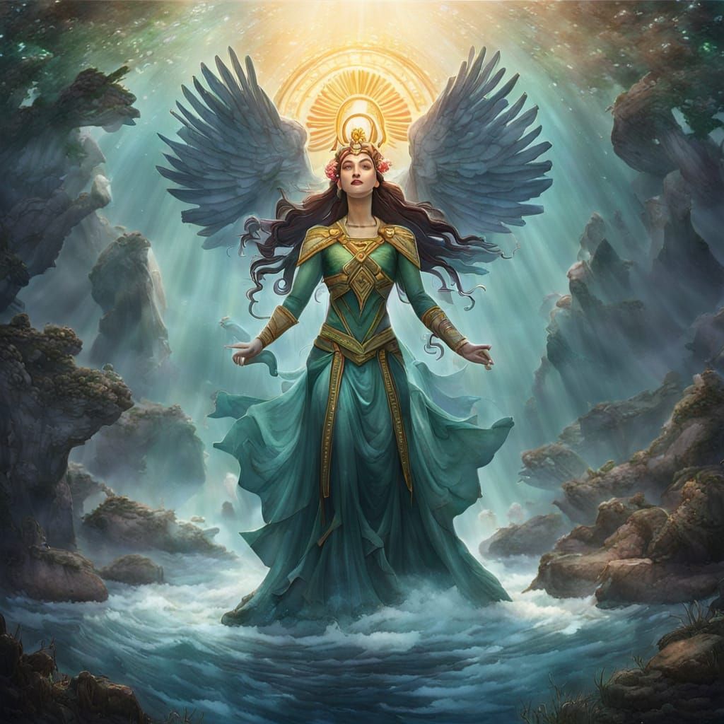 Goddess of Life Creates With Her Voice