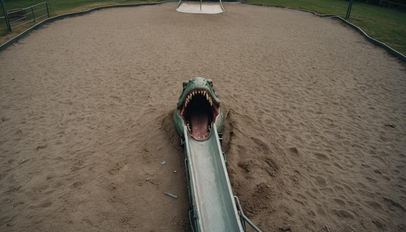 Playground Slide to Sandworm: Cinematic Still