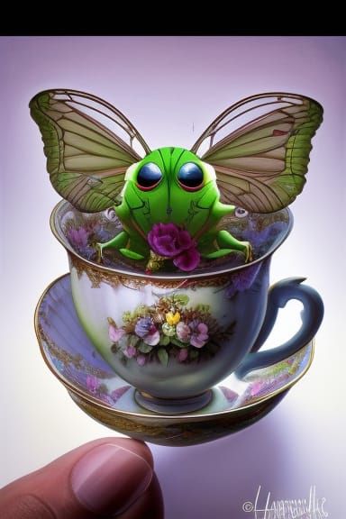 Cute lil grasshopper