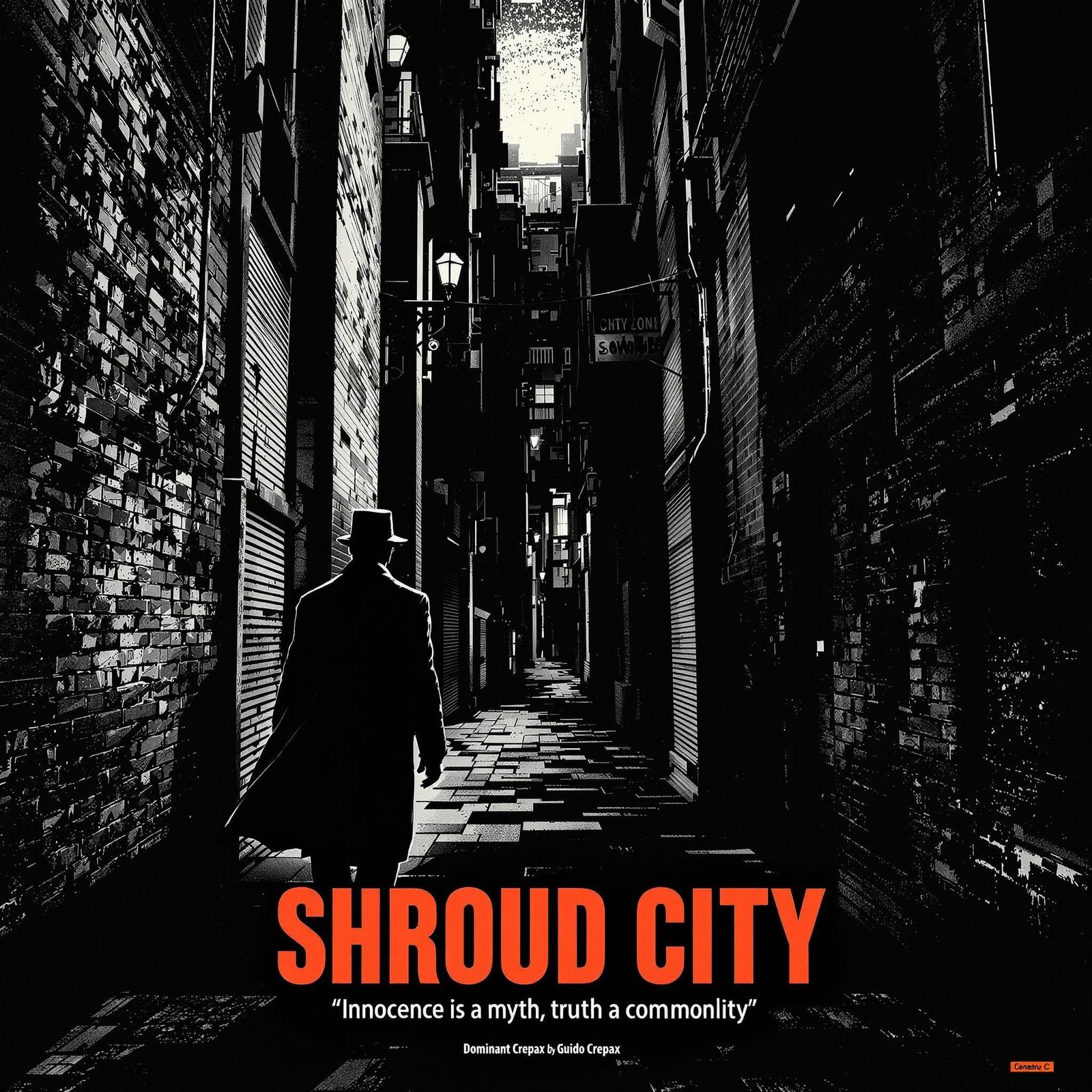 Neo-Noir Detective in a Shattered City