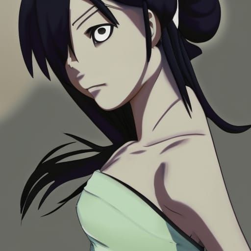 Female Hinata Hyuga Anime Style