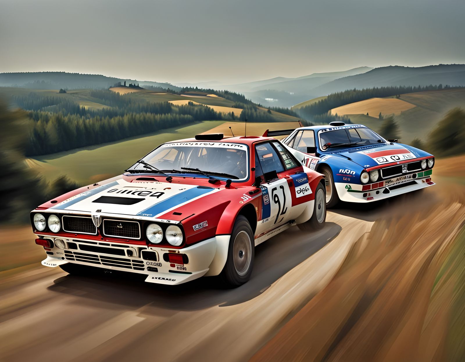 Lancia 037 and Delta S4 Racing in Italy