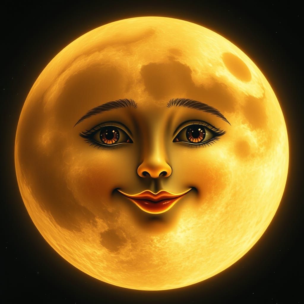 Moon face