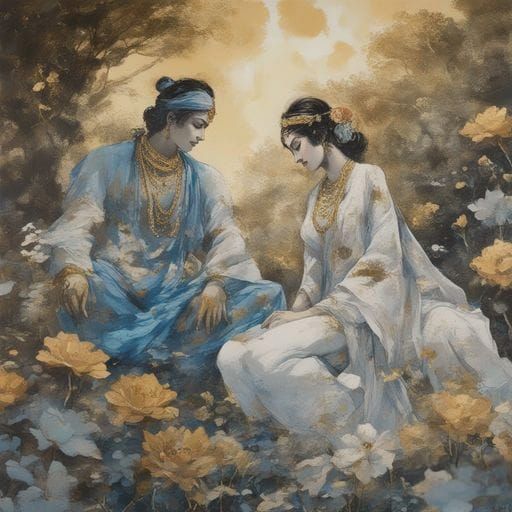 Lovely Couple AI Image