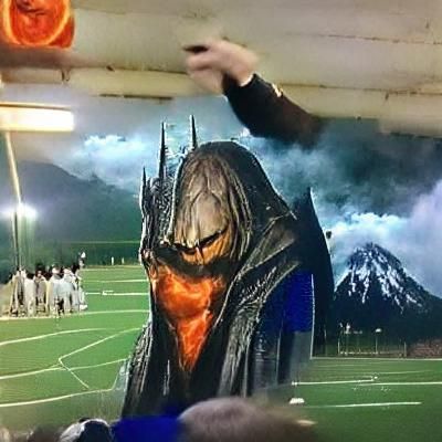 Sauron Coaches Football in Mordor