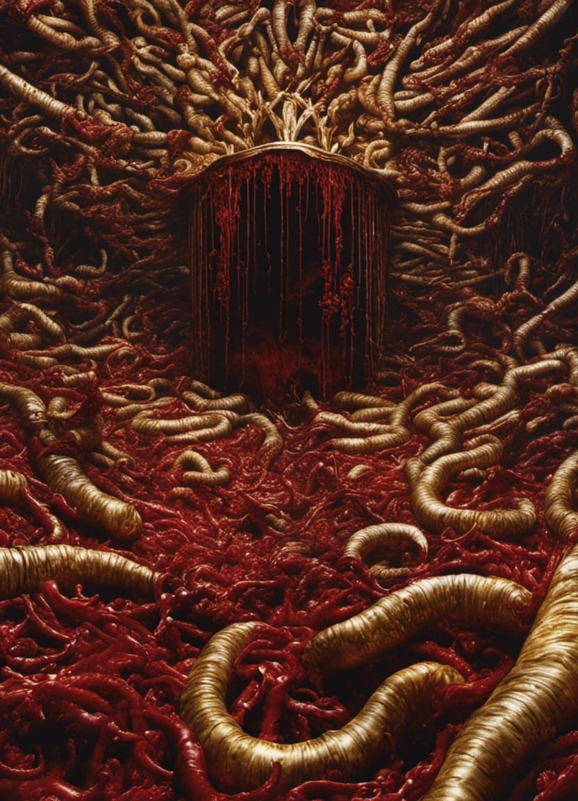 A Maggot´s Feast of Fresh Meat