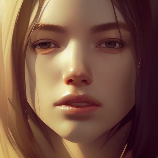 Hyperdetailed Portrait in Dynamic Lighting, Unreal Engine 5