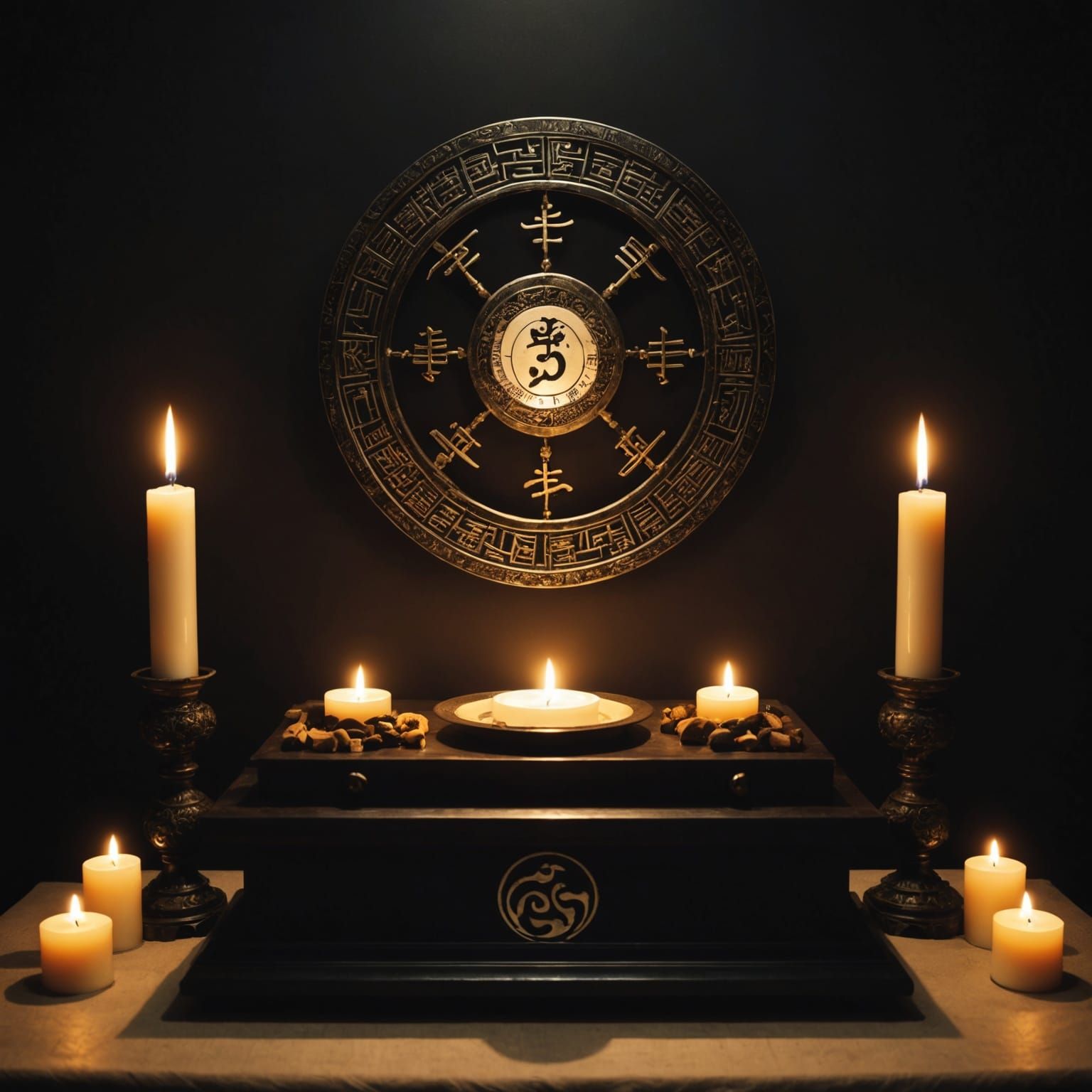 Holy Light Illuminates Unholy Altar