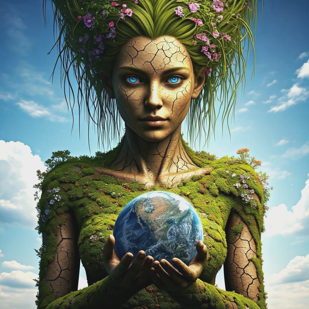 Earth goddess: Mother Nature's Guardian and protector