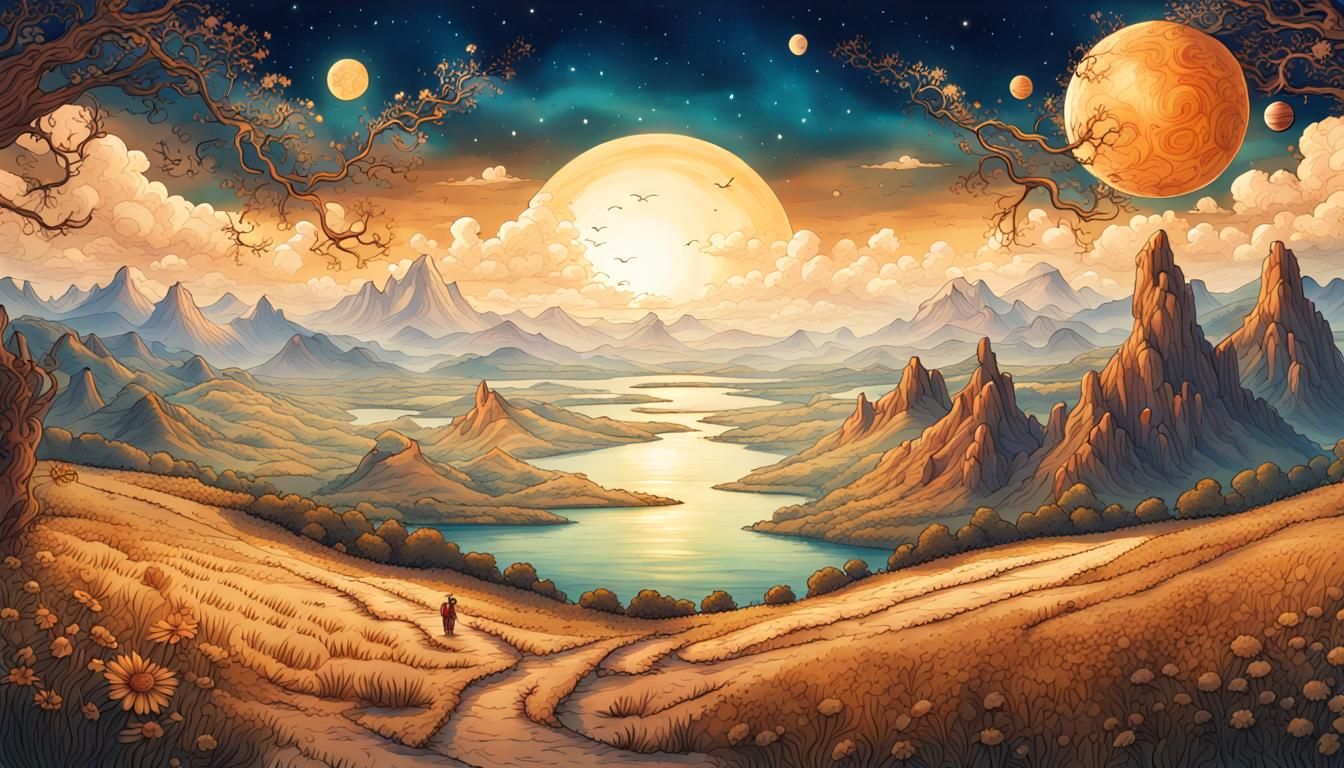 Seven Moons and The Mountains
