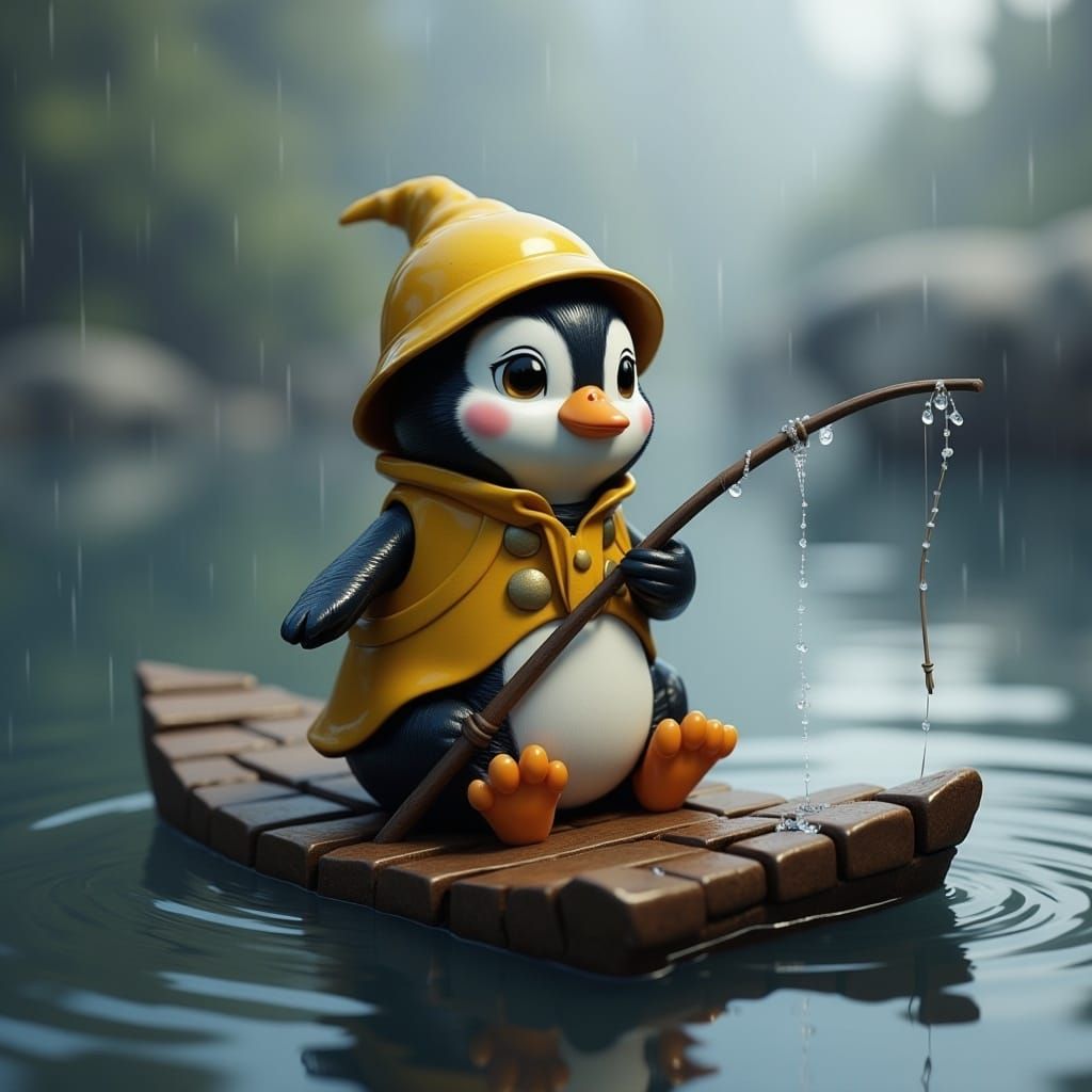 Fishing Penguin