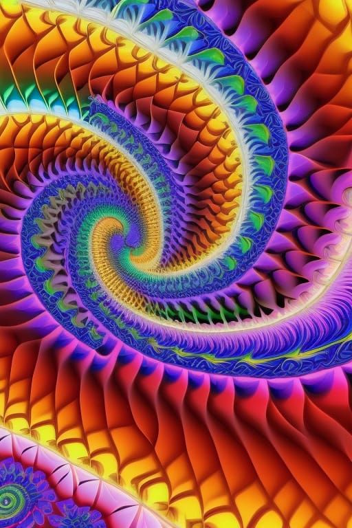 Psychedelic Fractal Portal to Interstellar Event Horizon