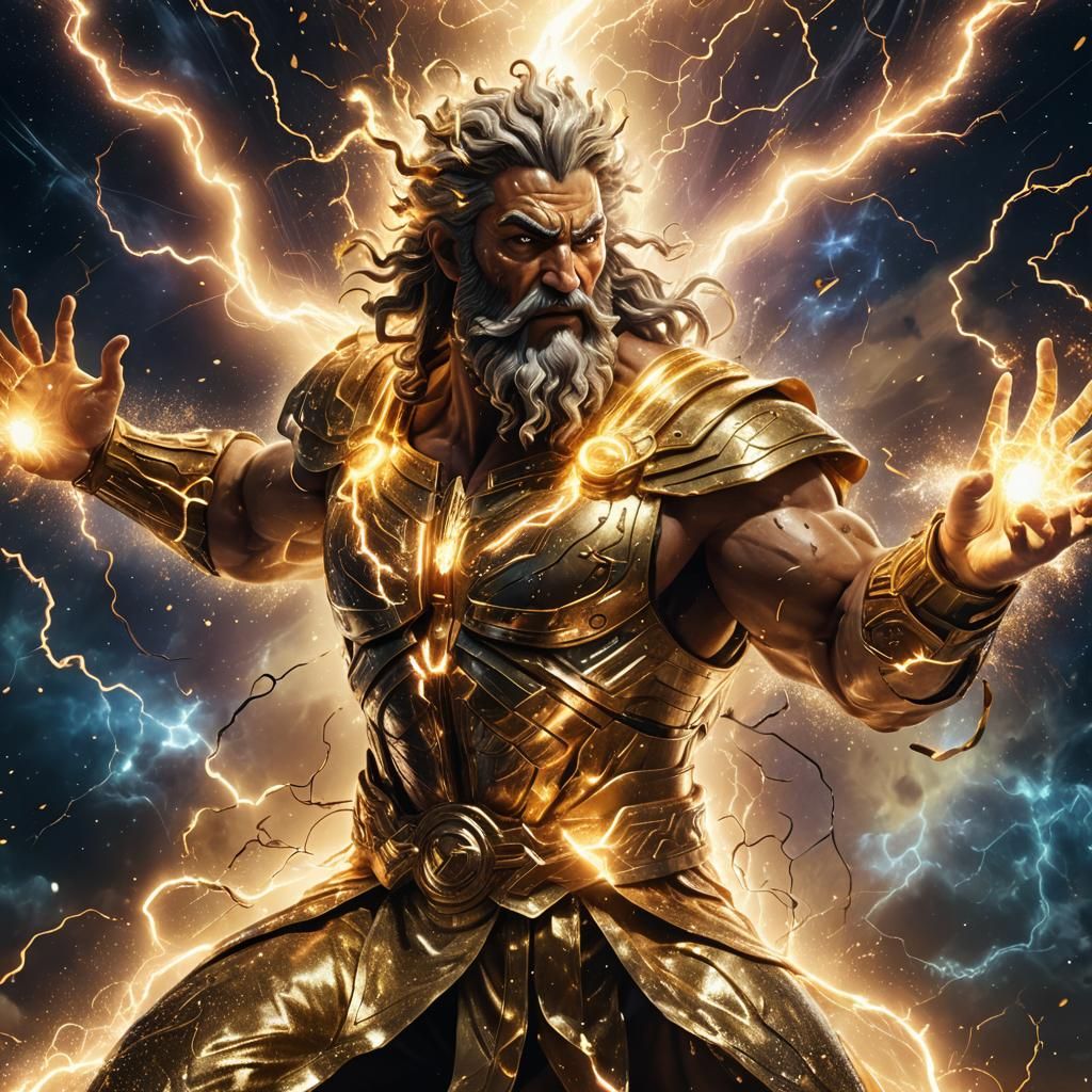 Zeus Ascends to Space with Lightning