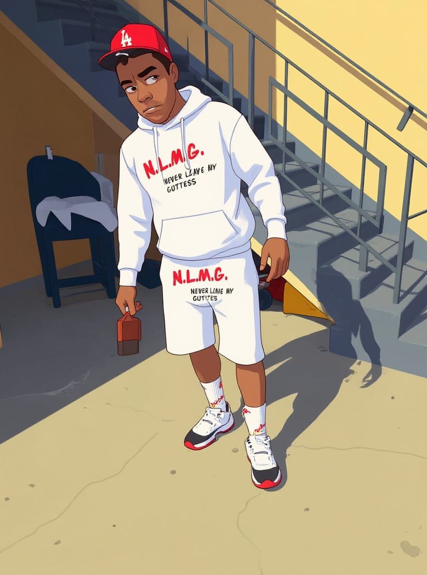 Photo Transformed Into Colorful Animation