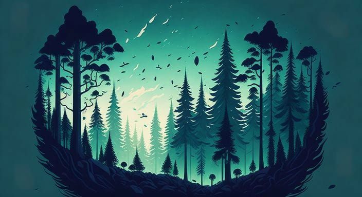 Fluttering Leaves: A Gentle Breeze