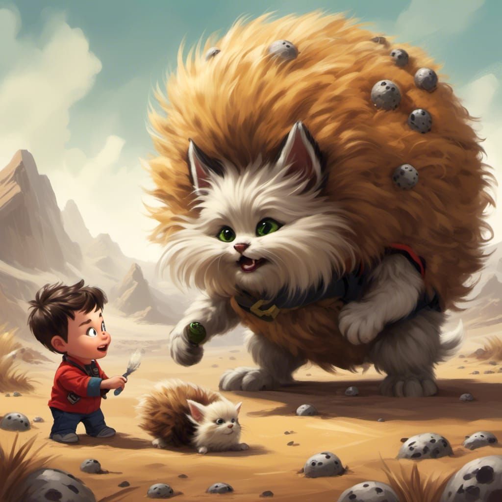 Humorous Tribble Attack on James' Shorts