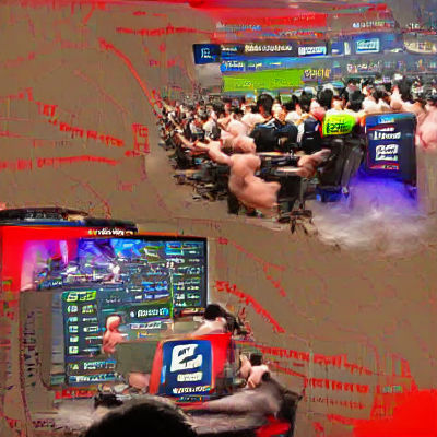 AI Generated Esports Image