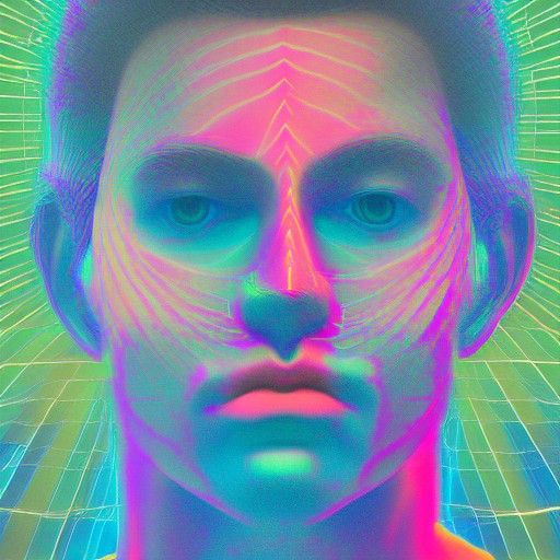 Holographic Pacific Landscape by Amaringo, 8K