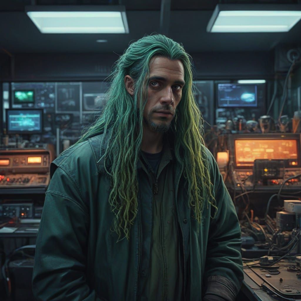 Ghetsis in Dark, Edgy Laboratory Setting