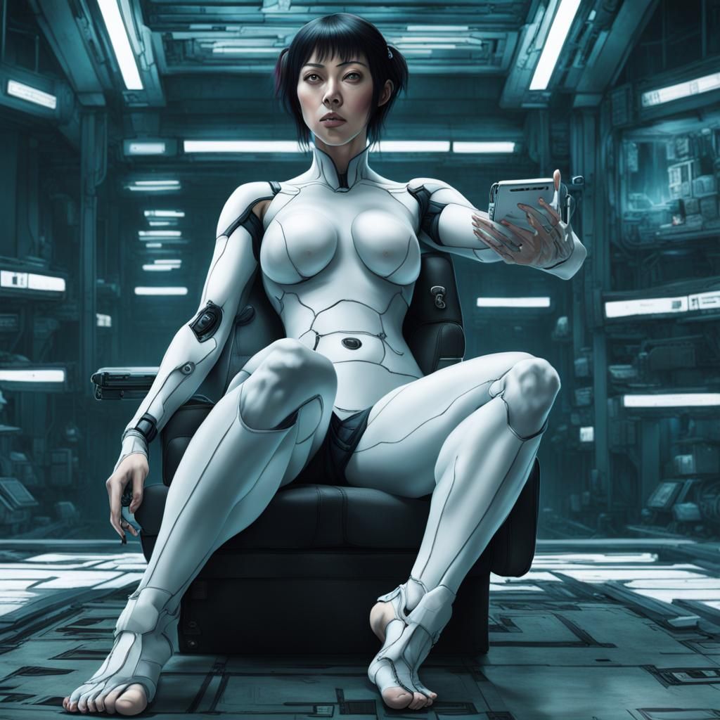 Realistic Ghost in the Shell Cybernetic Body