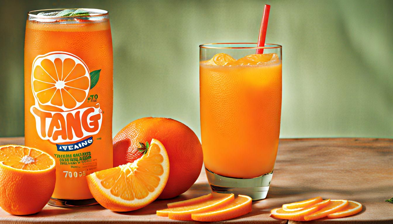70s Orange Drink Tang Makes Water More Exciting
