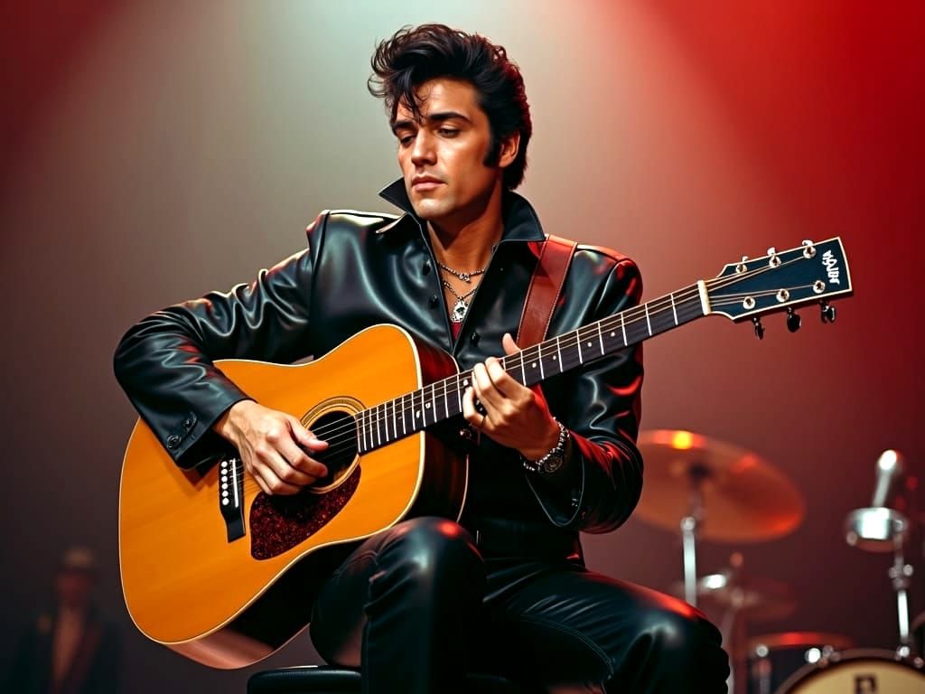 Elvis Presley in Epic Cinematic Style