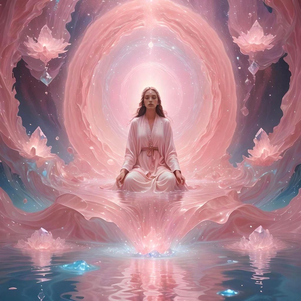 Divine Feminine in Sacred Cosmic Waters