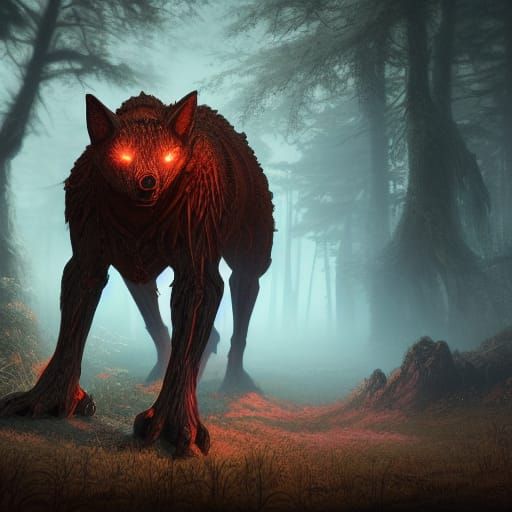 Detailed Skin Walker Matte Painting