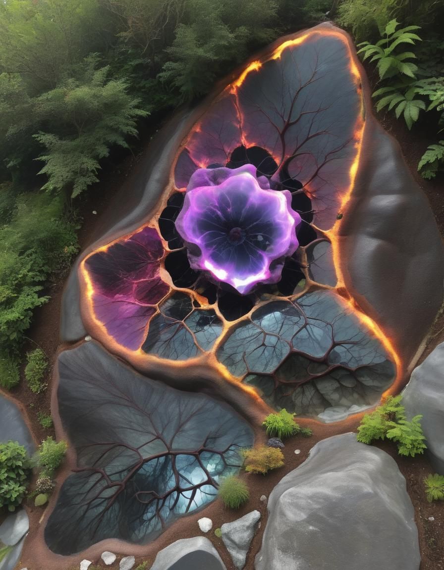 Fractoluminescence Smoky Proustite Eden Project Earthscape